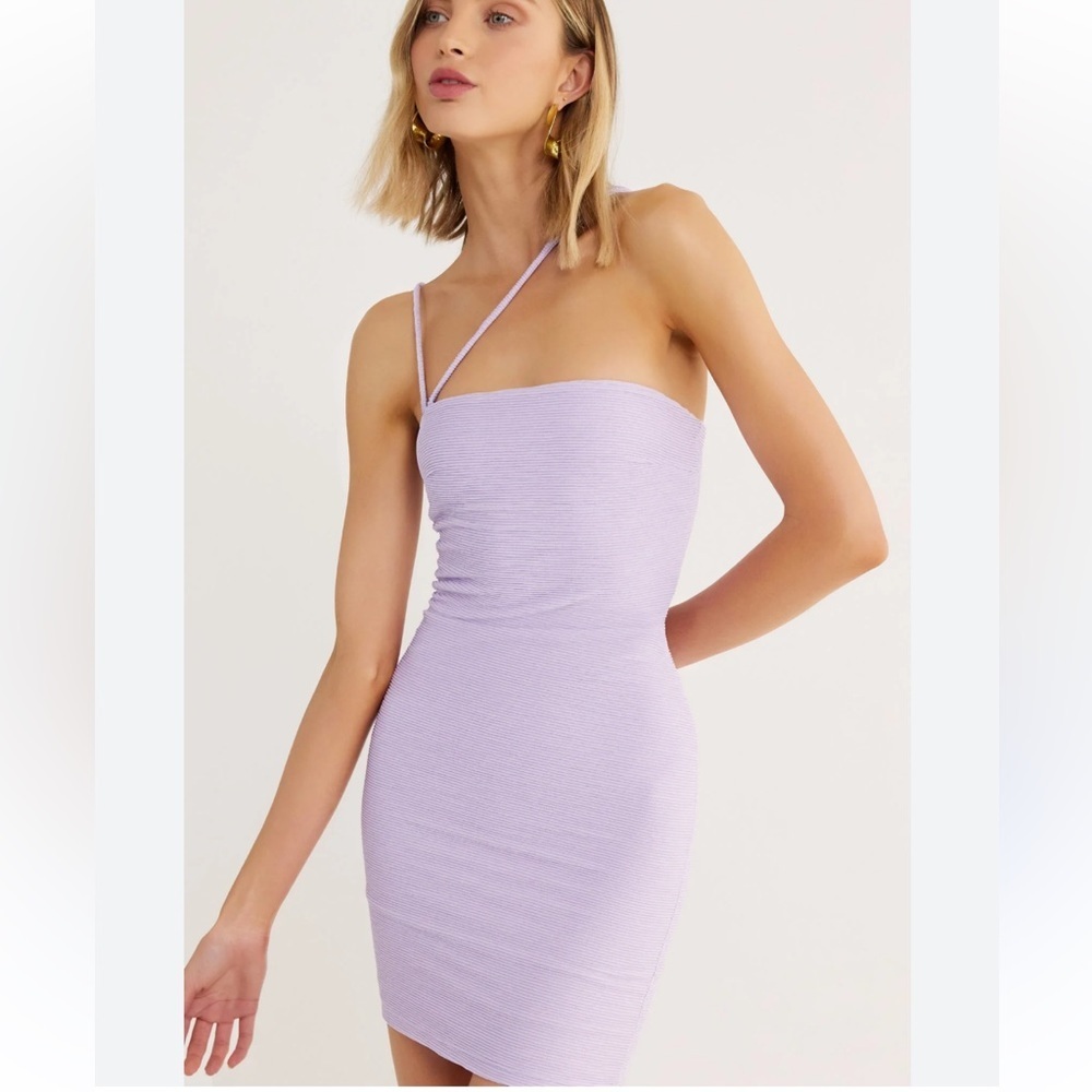 NWT Rumer Penelope Mini Dress in Lavender Size XS - Picture 3 of 10